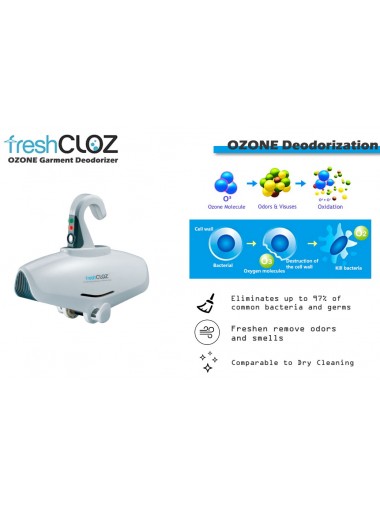 [現貨@衣物消毒機] FreshCloz 臭氧衣物消毒機套裝